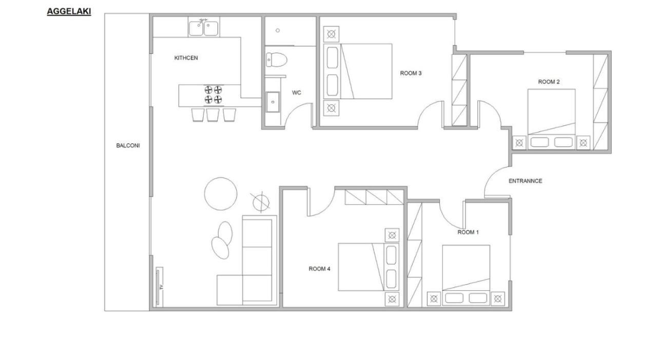 塞萨洛尼基Houseloft Grand Vista公寓 外观 照片